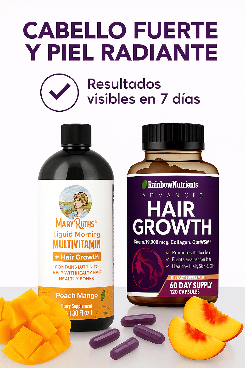 ¿QUIERES RECUPERA TU CABELLO, UÑAS Y PIEL JOVEN?