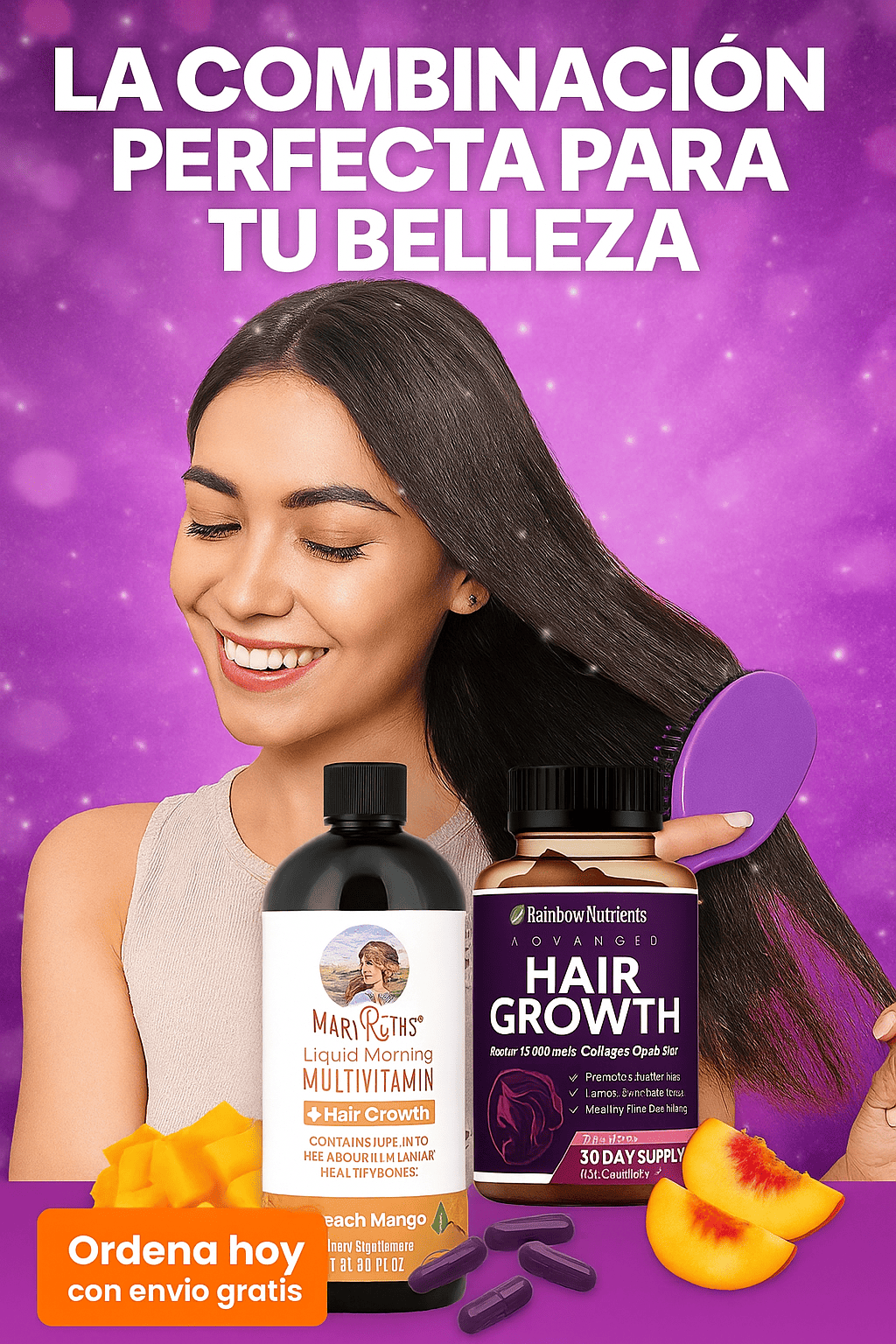 ¿QUIERES RECUPERA TU CABELLO, UÑAS Y PIEL JOVEN?