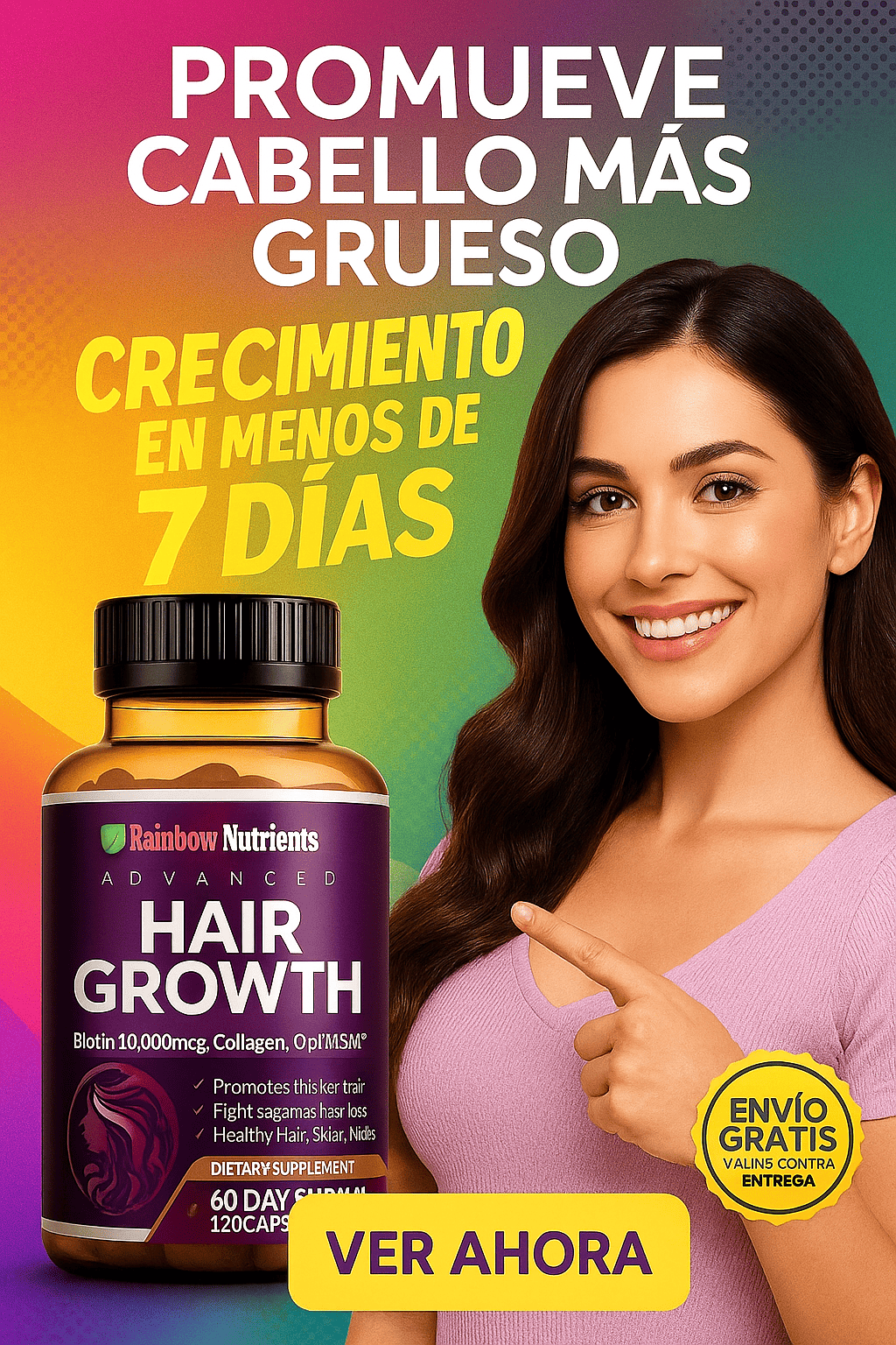 ¿QUIERES RECUPERA TU CABELLO, UÑAS Y PIEL JOVEN?