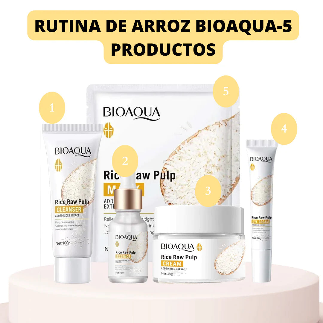 RUTINA DE ARROZ X5 PRODUCTOS + ENVIO GRATIS