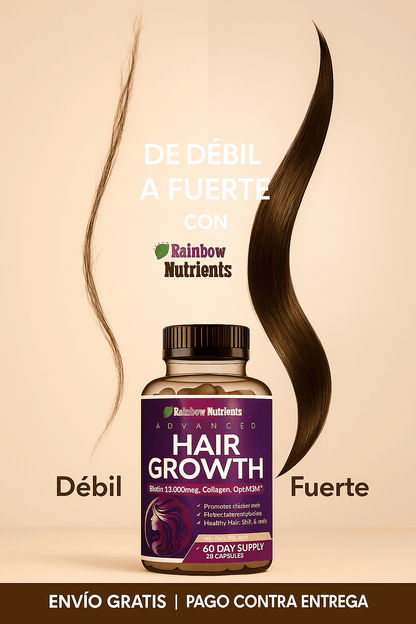 ¿QUIERES RECUPERA TU CABELLO, UÑAS Y PIEL JOVEN?