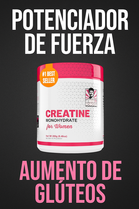 AUMENTA TUS NALGAS/CREATINA MONOHYDRATE OLD SCHOOL